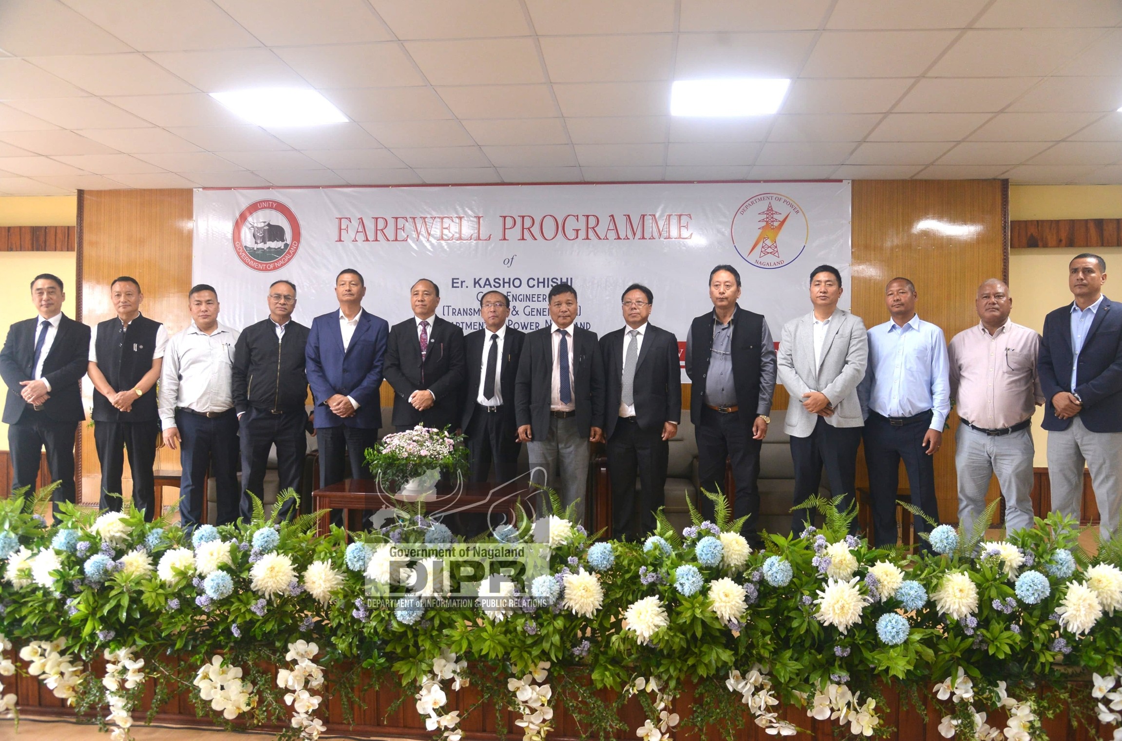 FAREWELL PROGRAMME HELD IN HONOUR OF ER. KASHO CHISHI | DIPR